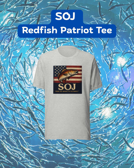 SOJ Redfish Patriot Tee