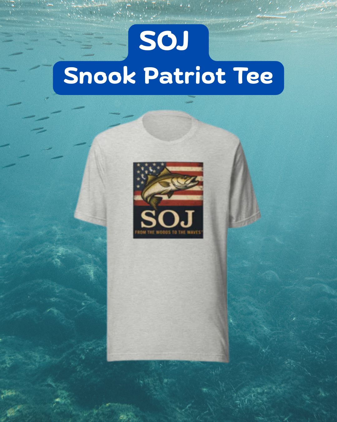 SOJ Snook Patriot Tee